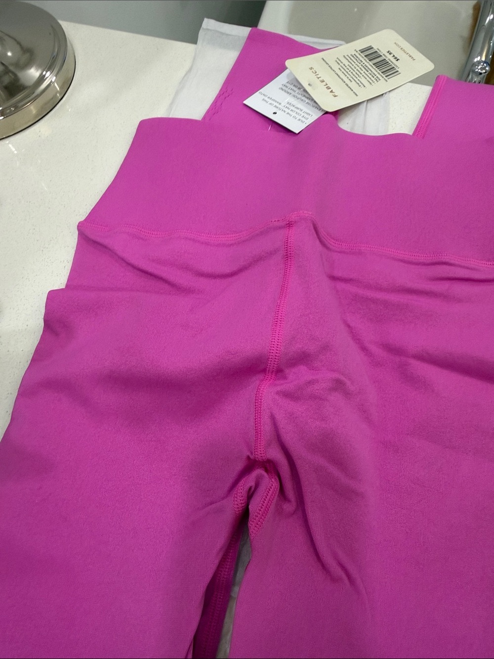 Fabletics Bright Magenta High-Waisted Leggings